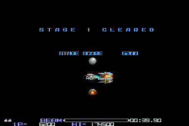 Stage 1 cleared, the timer held